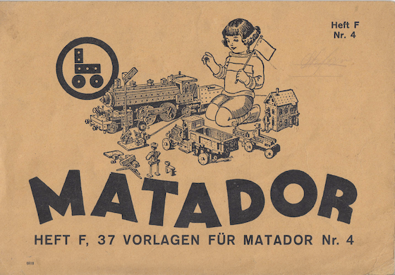 Heft F, 37 Vorlagen fr Matador Nr. 4