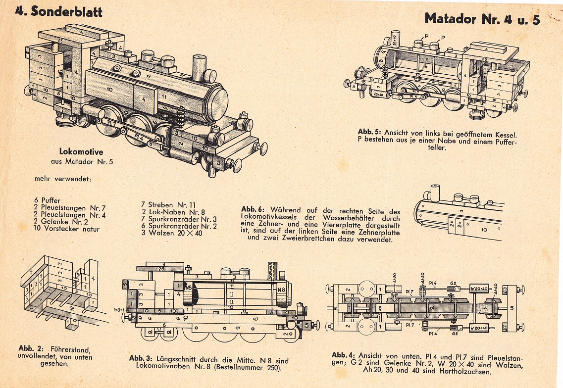 Sondervorlage 4 - Dampflokomotive
