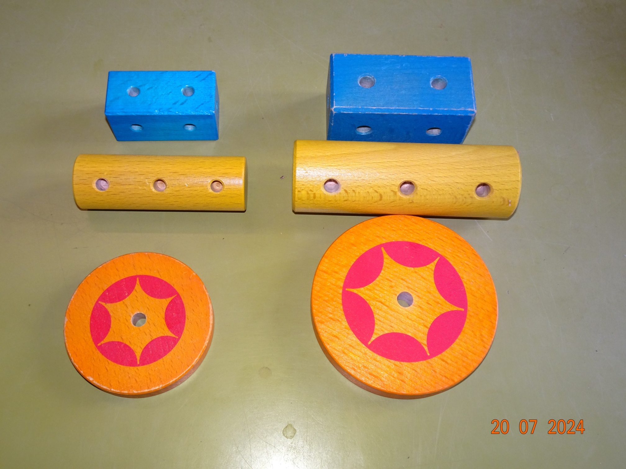 Teile Format 3 und 4cm