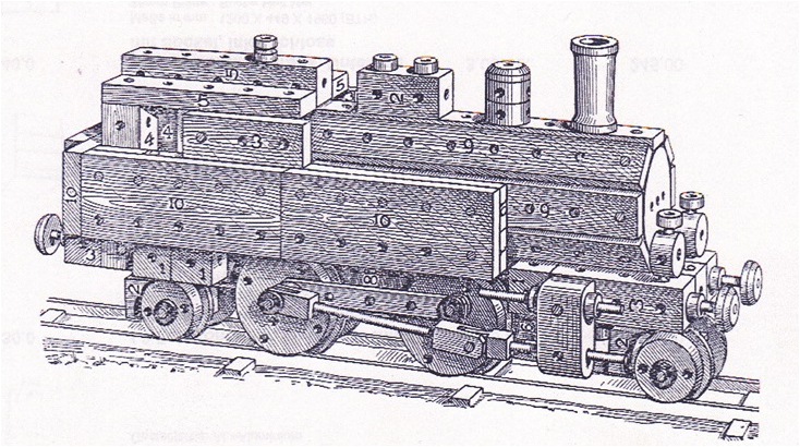 D-Lok mit Sonderteilen