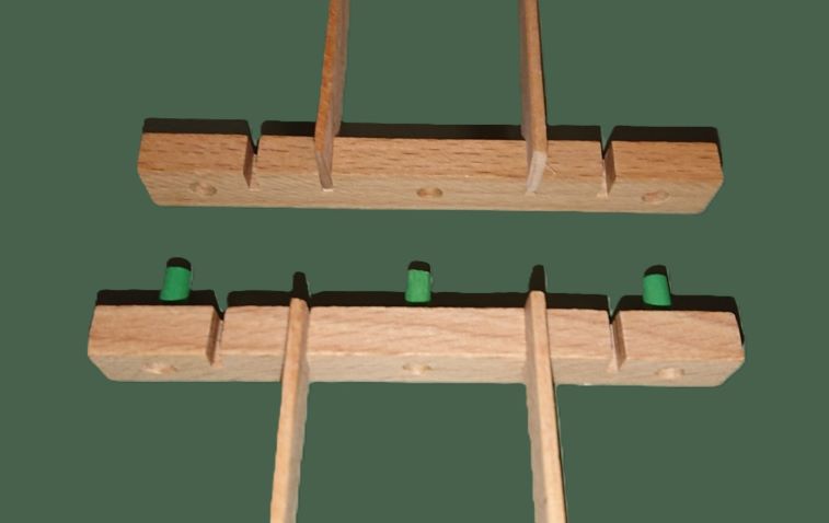 Eisenbahnschwellen breit (Normal-& Schmalspur) zur Gleisverbindung (1).JPG