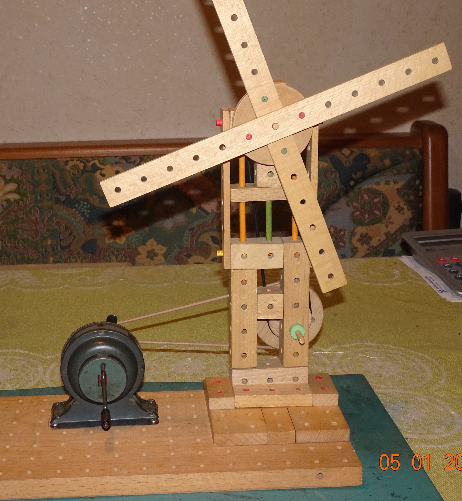 Windrad mit Dynamobile