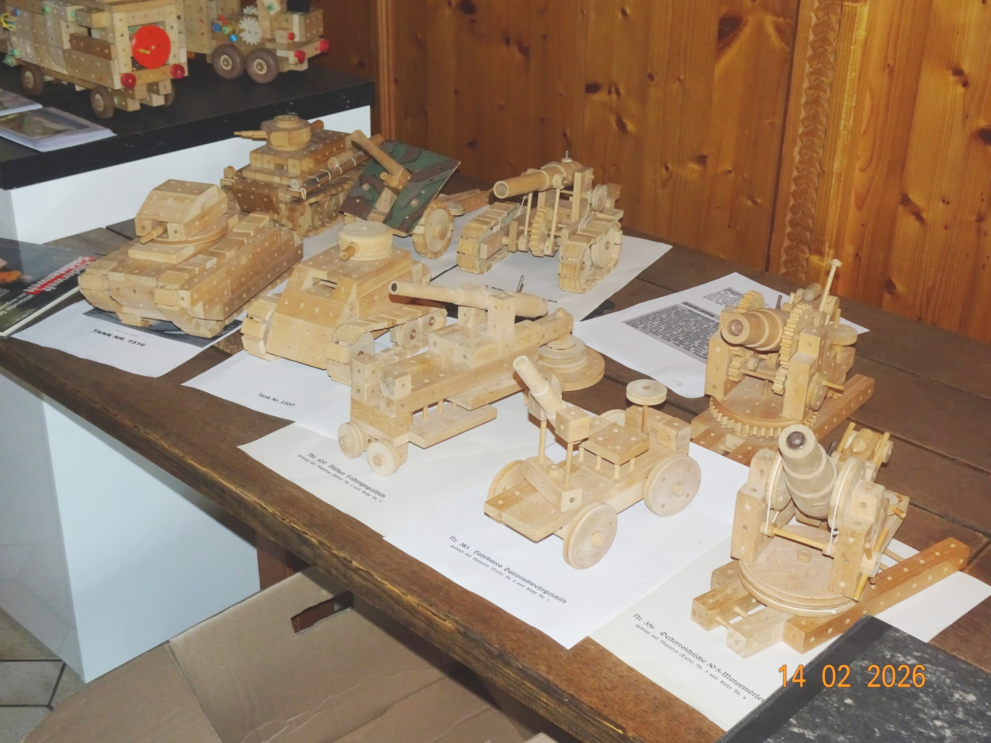 Kanonen- Panzermodelle