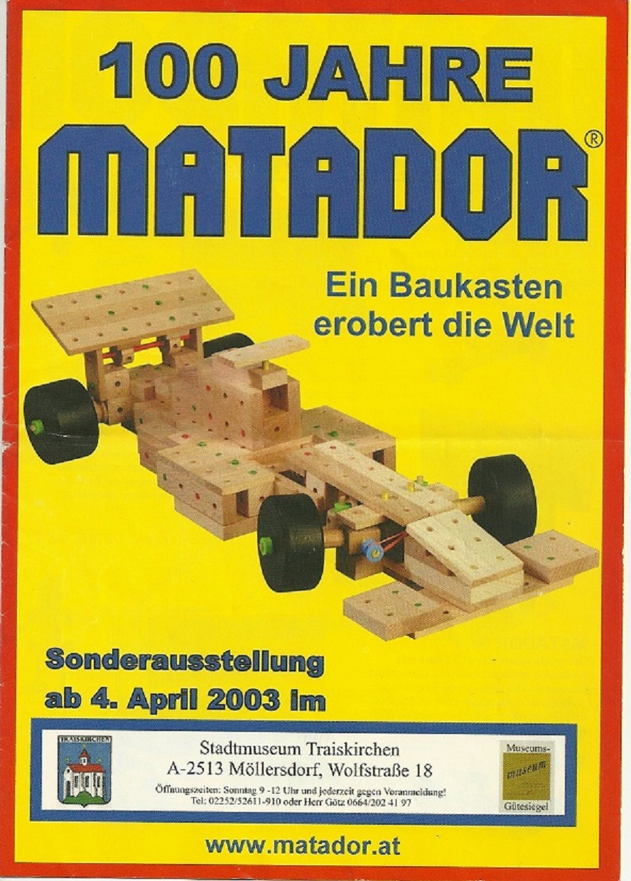 Prospekt - 100 Jahre MATADOR